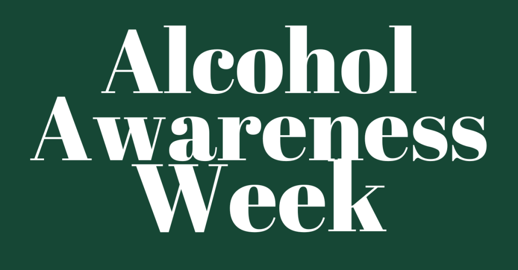 Alcohol Awareness Week - Thrive in Mind